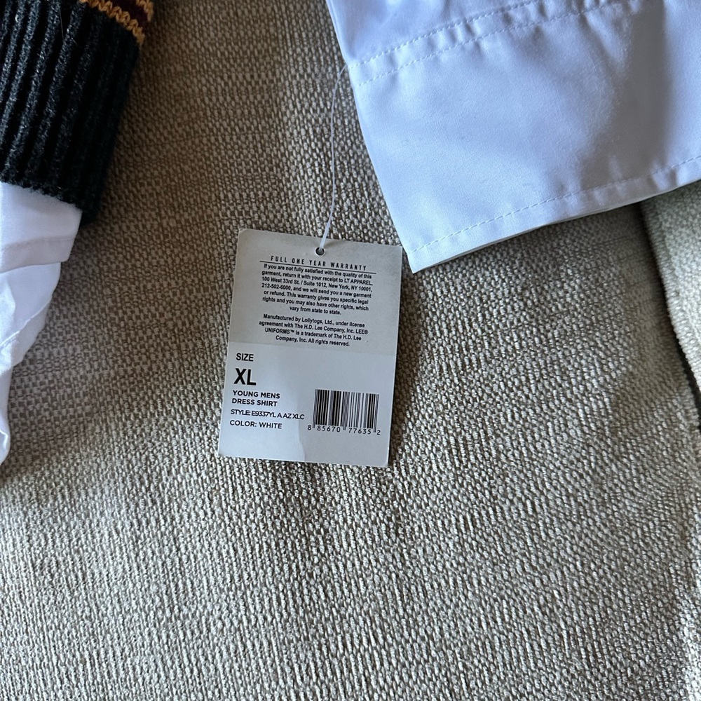 Harry Potter Griffendor sweater vest and shirt